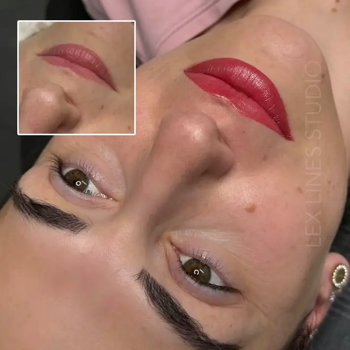 Volle Lippen mit Lippenpigmentierung Stuttgart